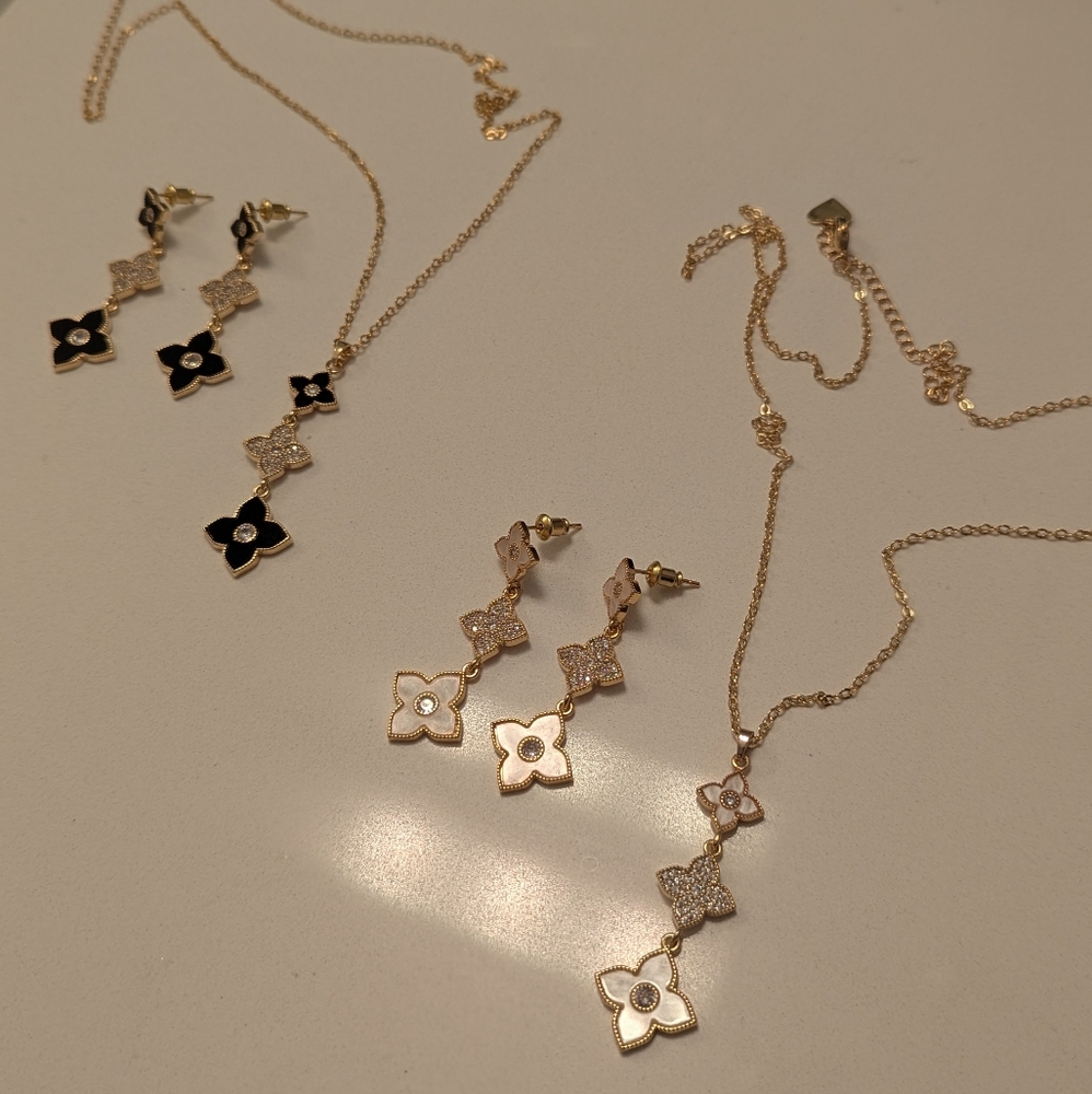 Elegant Necklace & Earrings Set